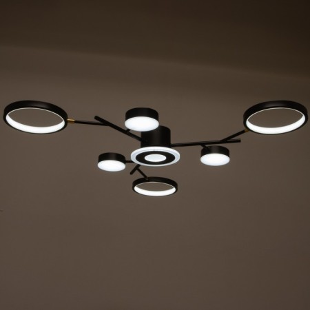 Causteen with PDD 2300/7BK LED 150W 3000-6000K black 75x75x9 cm Bayerlux-3