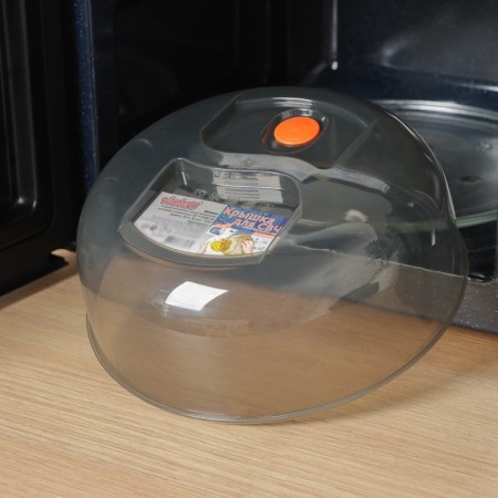 SCF cover, d = 26 cm, with a valve, smoky color-5