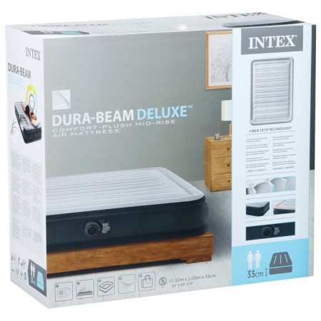 Full Comfort-Plush Airbed 152x 203 x 33 cm.-3