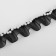 Ryush is nylon, with beads, 30 mm, 4.5 ± 0.5 m, black/white color