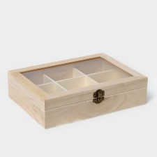 Box for storing tea bags 
