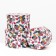 Set of round boxes 3 in 1 "Multi -colored flowers", 25.5 x 15 - 19 x 13.5 cm