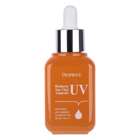 Serum DEOPROCE HYALURON UV Sun Vital Ampoule SPF50+PA +++++ 50 ml