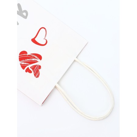 Package gift craft "I love!" 12 x 6 x 16 cm-3