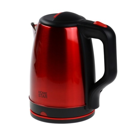 Electric kettle Homestar HS-1003, metal, 1.8 l, 1500 watts, red-1