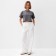 T-shirt shortened female Minaku Oversize Fit: Graphite Color, Rr. 46