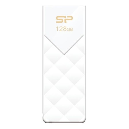 Flash drive Silicon Power 128gb Blaze B03 SP128GBUF3B03V1W USB3.1 White