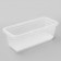 Plastic pot with a pallet for flowers "Quadro", 6 l, the color is transparent