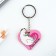 Gift set of "My soul mate", icon + keychain, 6.8 x 10.5 cm.