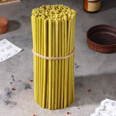 Church honey candles No. 30, packaging 2kg, paraffin + honey oil-3