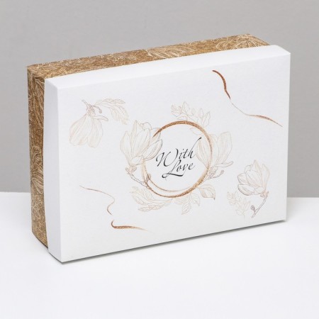 Folding box, with love 24 x 17 x 8 cm