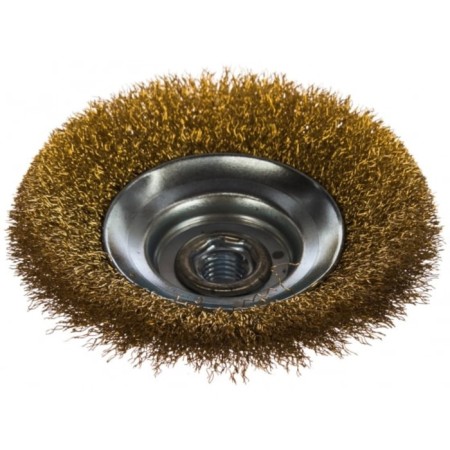 Brush for Ushm Zubble 35267-125_z02, "plate", twisted, brass, steel, 0.3 mm-1