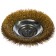 Brush for Ushm Zubble 35267-125_z02, "plate", twisted, brass, steel, 0.3 mm