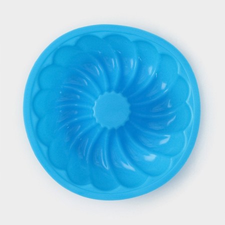 The form for baking the share "German cupcake. Custard cookies ”, silicone, d = 12 cm, color mix-1