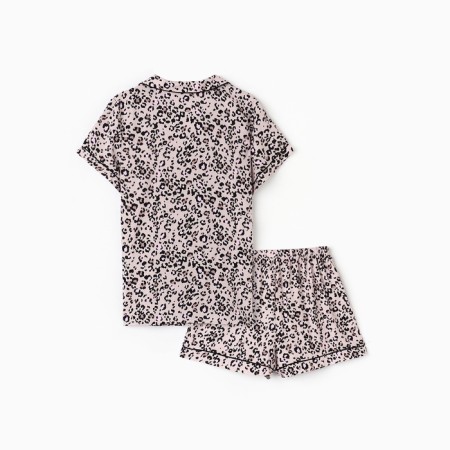 Female pajamas (shirt and shorts) KAFTAN LEO p. 44-46, pink-5