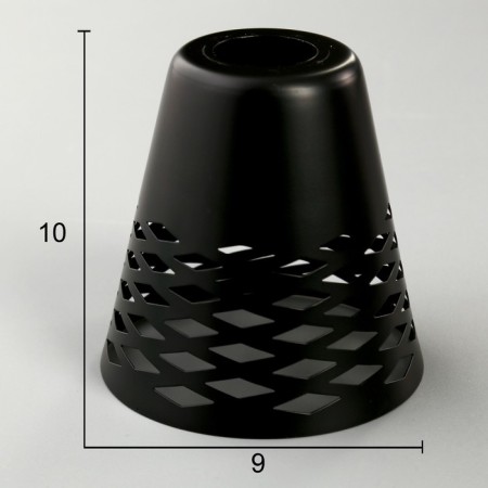 Lamp 3408/1 1x40W E14 black 10x18x16cm-2