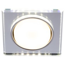 Lamp built -in era DK LD50, IP20, 15W, 120x120x22 mm, 4000k, mirror color