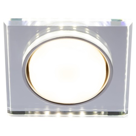 Lamp built -in era DK LD50, IP20, 15W, 120x120x22 mm, 4000k, mirror color