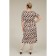 Female dress, size 50, beige color