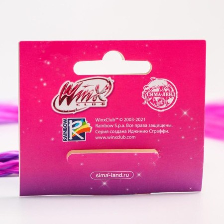 Hair strand on elastic band, 40 cm-4