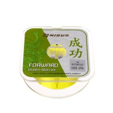 Nisus Forward Warrior fishing line, diameter 0.165 mm, test 2.45 kg, 100 m, green