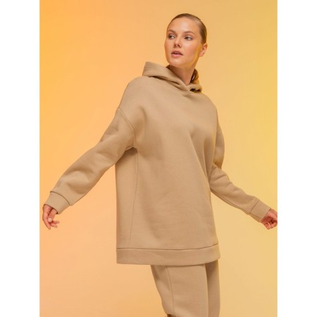 Female hoodies, size 46, sandy color-1