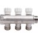Aqualink threaded manifold, 3/4 "x3/4" x1/2 ", internal/outer, 2 outputs, with valves