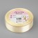 Satin tape "Golden threads", 25 mm × 23 ± 1 m, color light beige No. 008