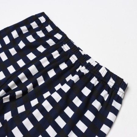 Panties men's boxers, white/dark blue square, size 56-1