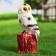 Garden figure "Owl on the stump" Polar, 28cm