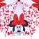 Children's umbrella. Minnie Mouse, red, 8 knitting needles d = 86 cm