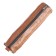 Penal-tubus for brushes, soft, 255 x 65 mm, 7k27, leatherette, reptile print, brown