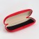 Case for glasses on the cracker, red color