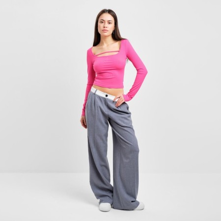 Female jumper with a neckline Mist, p. 48-50, pink-4
