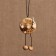 Suspension in the car "no nail, no wand", 7 cm, juniper