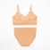Female set (top, panties) beige color, size 42-44
