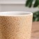 Kashpo "Laksher" beige plain 1.13 liters