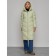 Coat insulated winter female, size 48, color light green
