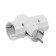 Electric tee, 16a, with salary, 220 V, white