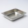 Gastrootiness 1/2 of stainless steel, 65 mm, 32.5 × 26.5 × 6.5 cm, thickness 0.8 mm