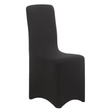 Wedding cover for chair, black, size 100x40cm