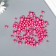 Decor for creativity plastic "Balls. Bright pink" d = 1.5-8 mm, set 10 grams