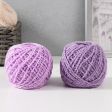 Acryl yarn 100% acrylic, 100m/40 ± 5 g (light lilac) mix