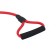 Round "Tone" leash, with a soft paralon handle, 120 x 1.2 cm, red