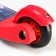 Scooter Children's folding "Spider-Man", wheels PU 120/80 mm, ABEC 7, red color