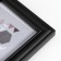 Photo frame in 6 photos 10x10, 10x15 cm "collage" black set 6 pcs 25x33.5x8 cm