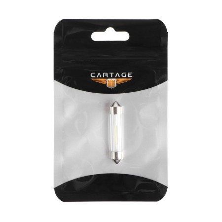 Auto Stuffing LED C5W, 12 V, 2 owls, 41 mm, 2.5 W, white light-1