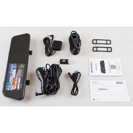 DVR + radar detector Silverstone F1 Hybrid Elbrus, GPS signature, mirror, 5.2 "102-6