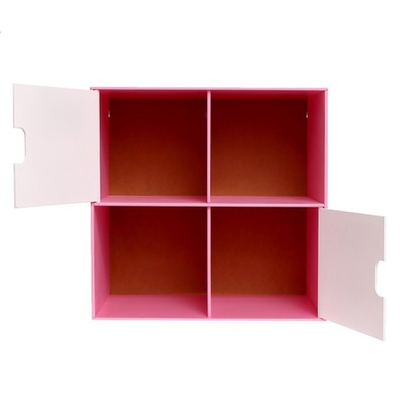 Roader with the doors "Pony", 60 × 60 cm, pink color-5