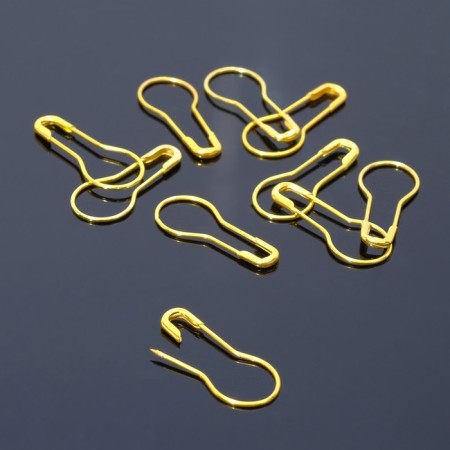 Pin 22 × 9 mm (set 10 pcs.), Color gold